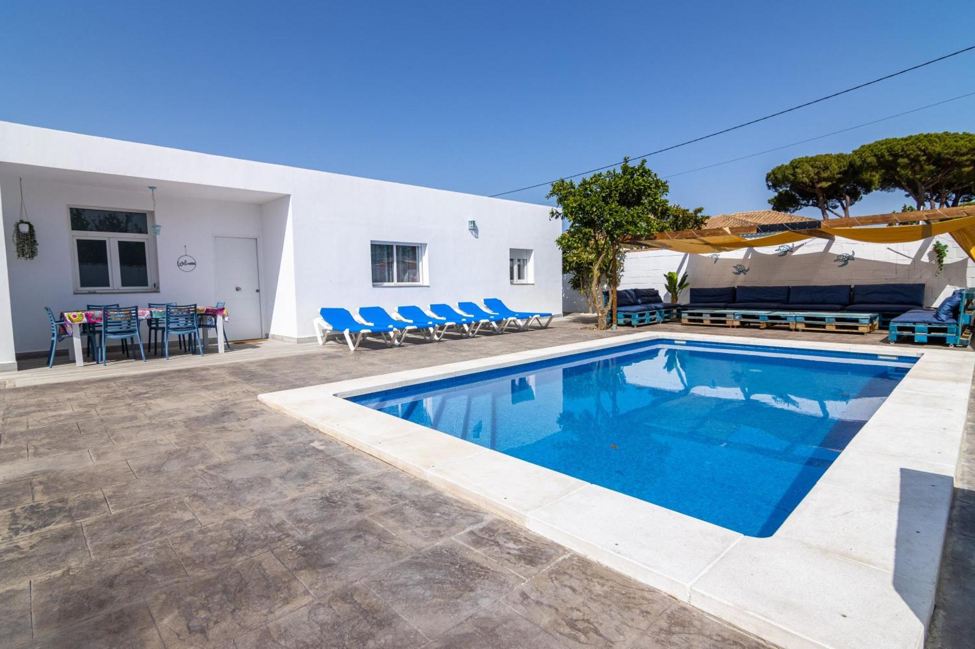 Villa Parisito Sancti Petri Chiclana de la Frontera Exterior foto